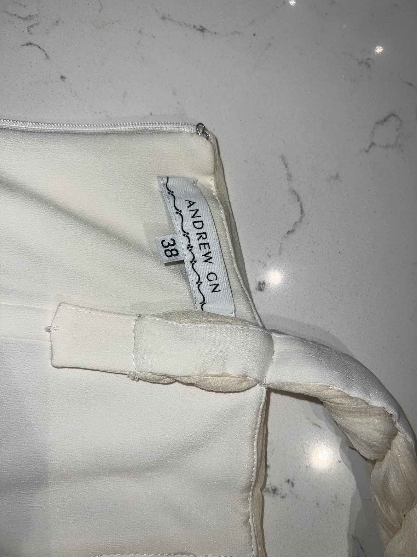 Pre-Loved Andrew Gn ONE-SHOULDER GRECIAN GOWN