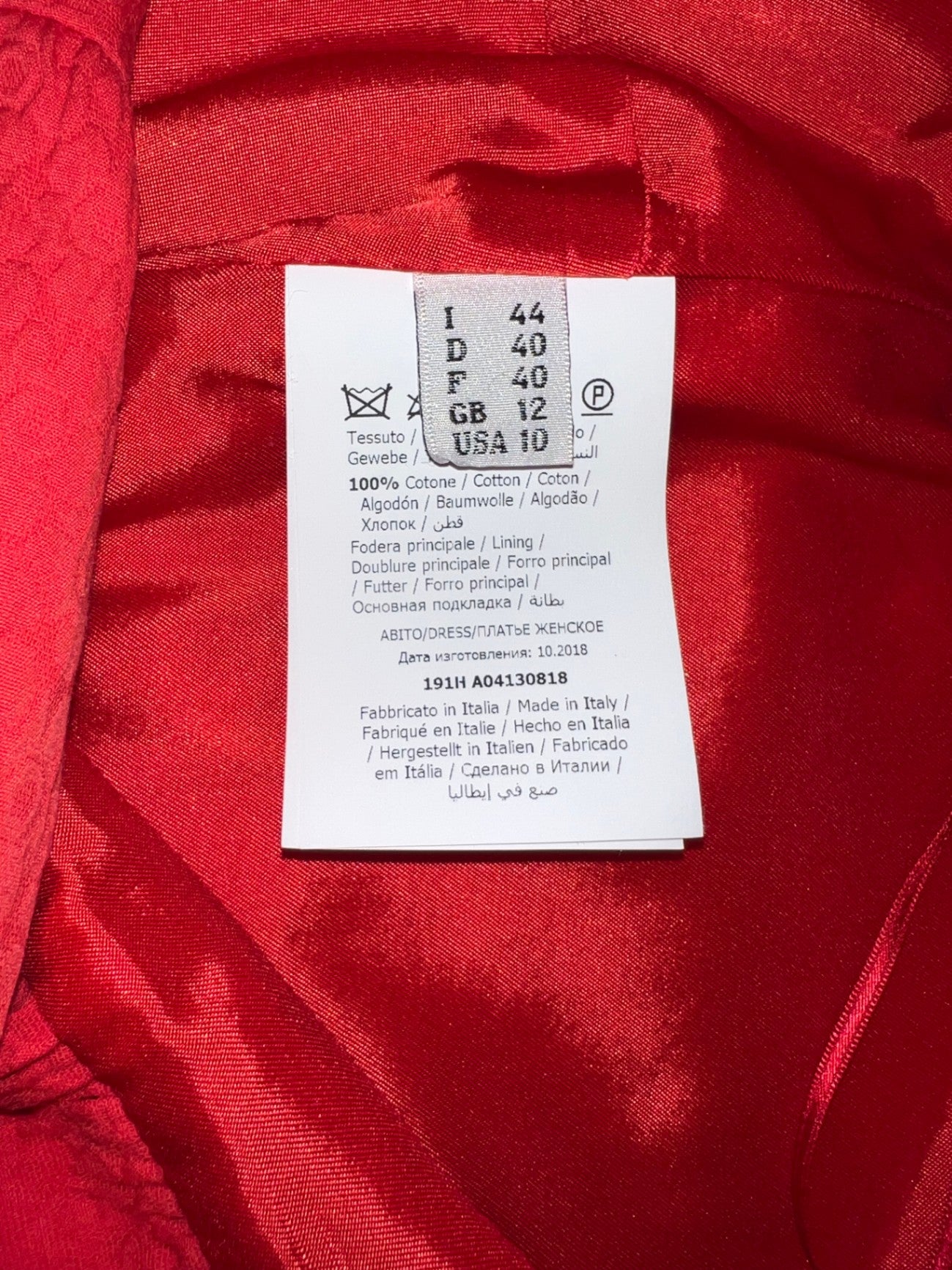 Pre-Loved Boutique Moschino Kleid mit Schleifendetail
