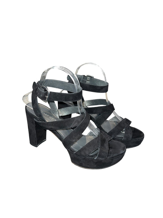 Pre-Loved Stuart Weitzman Platform Sandale
