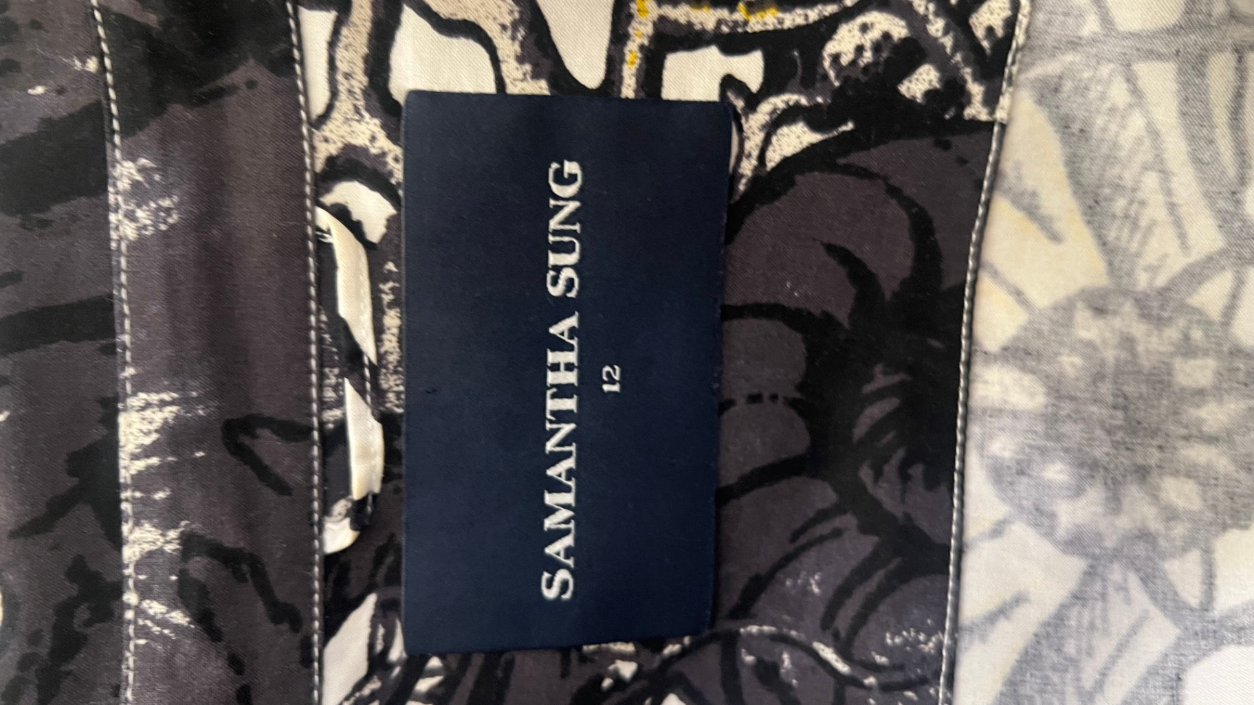 Pre-Loved Samantha Sung Hemdblusenkleid weiss