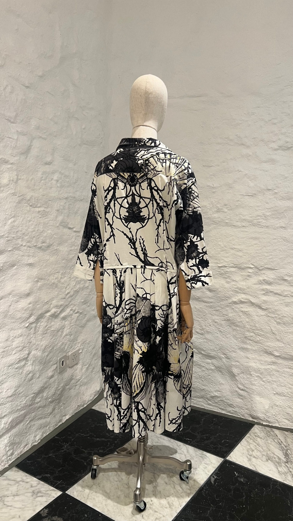 Pre-Loved Samantha Sung Hemdblusenkleid weiss