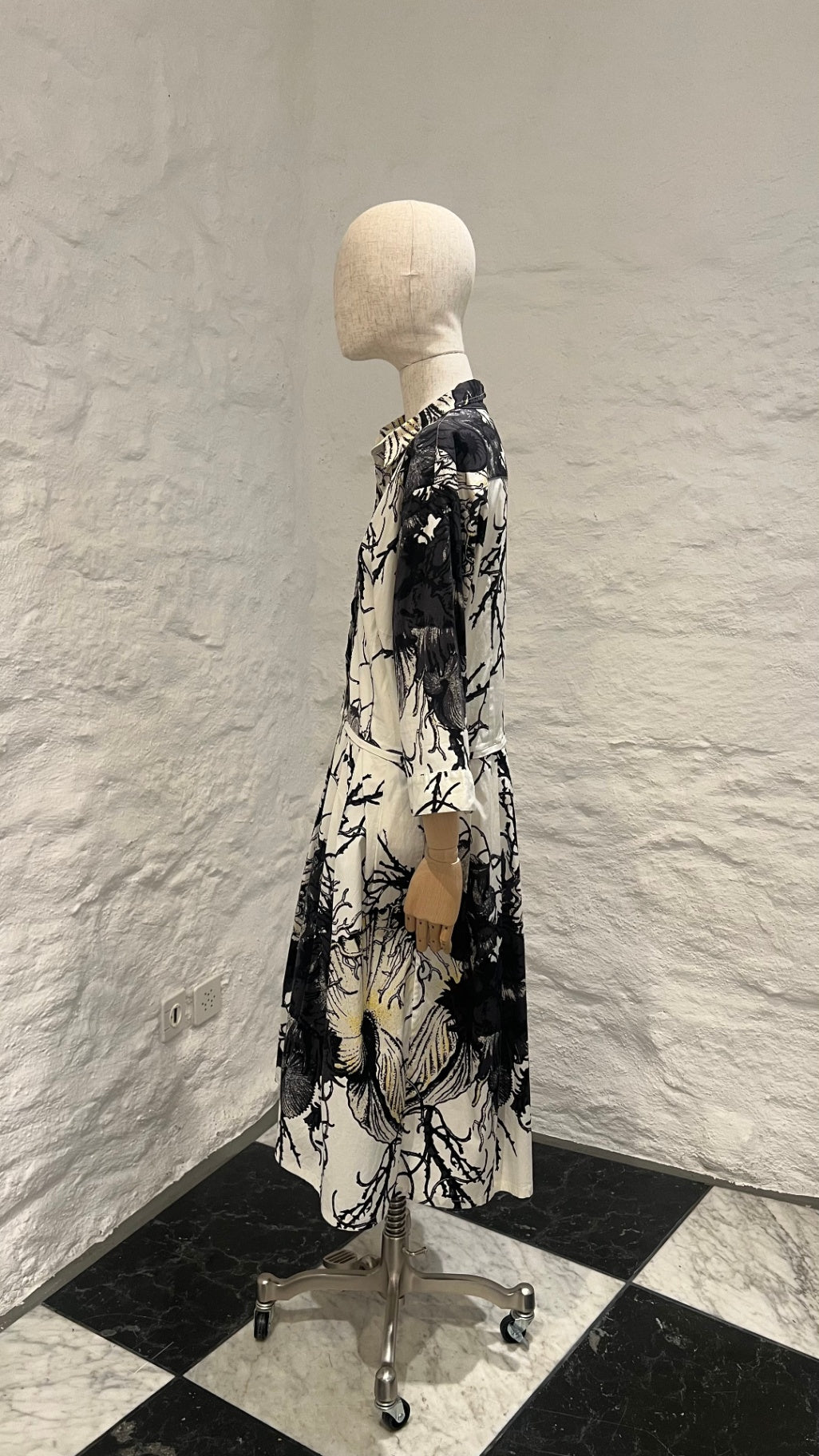 Pre-Loved Samantha Sung Hemdblusenkleid weiss