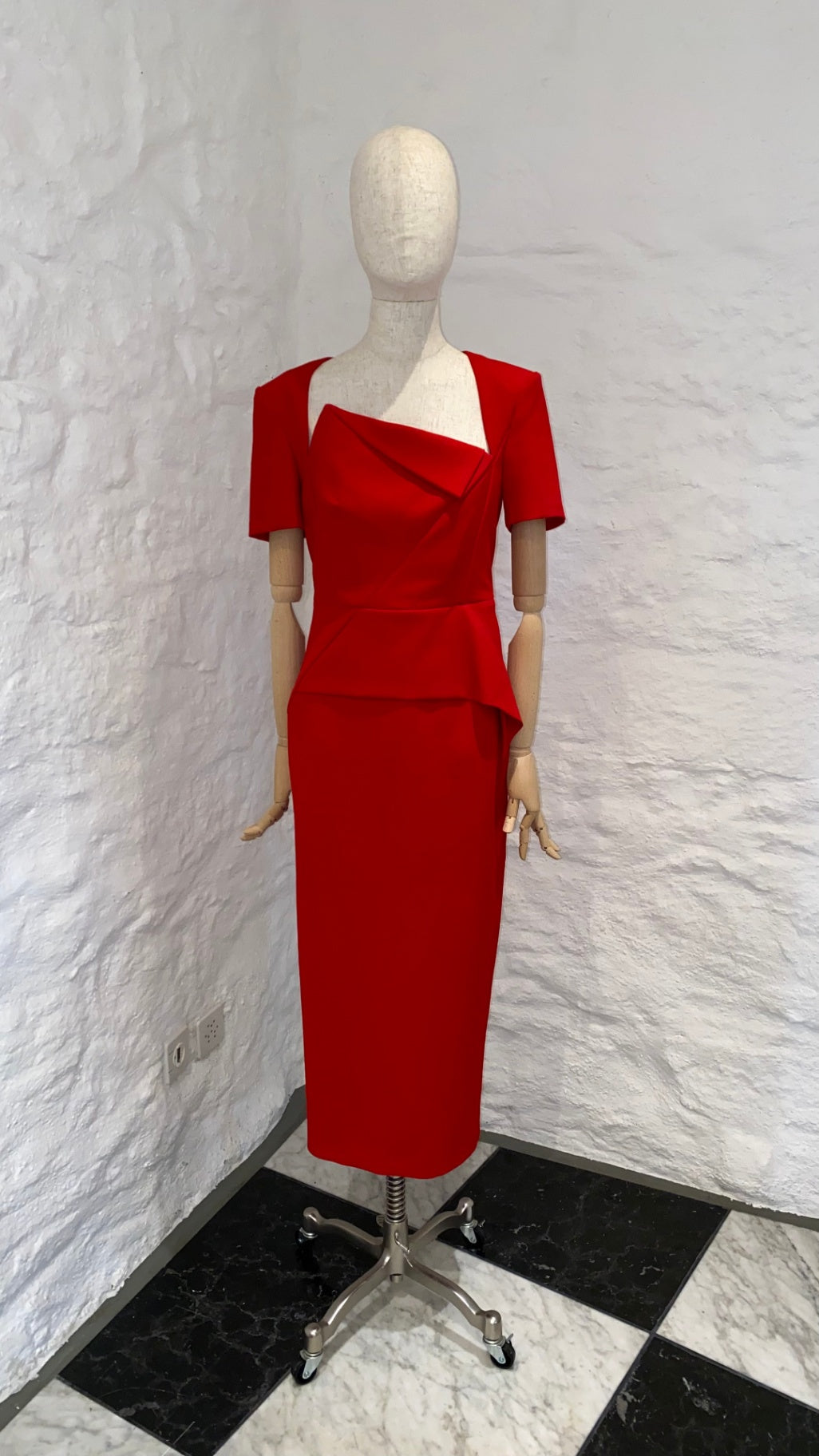 Pre-Loved Roland Mouret Crepe-Kleid