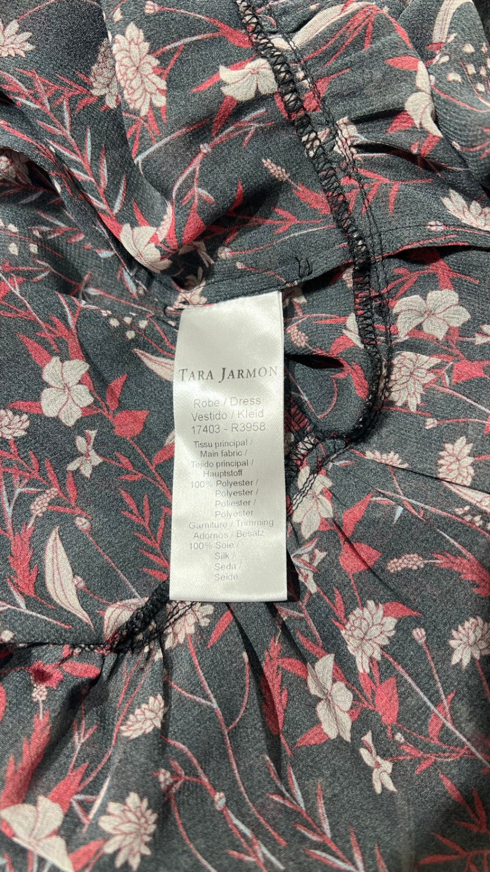 Pre-Loved Tara Jarmon Volantkleid floral