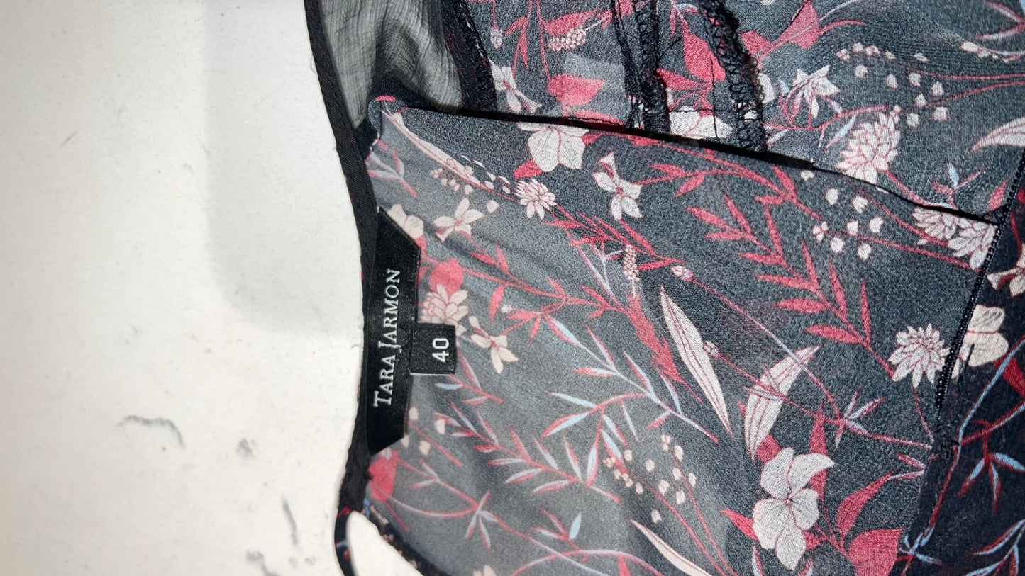 Pre-Loved Tara Jarmon Volantkleid floral