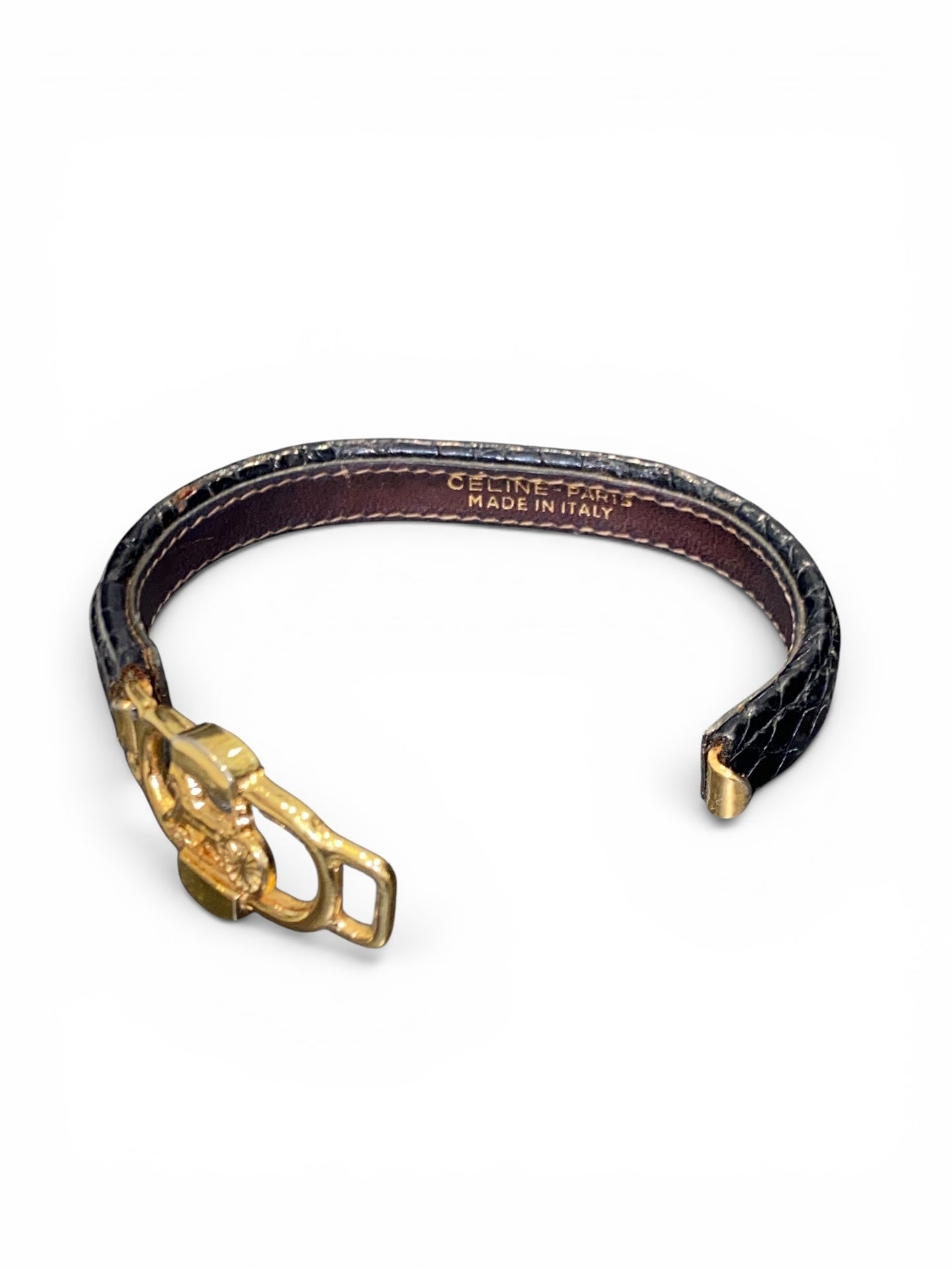Pre-Loved Celine Vintage Horse Carriage Armband