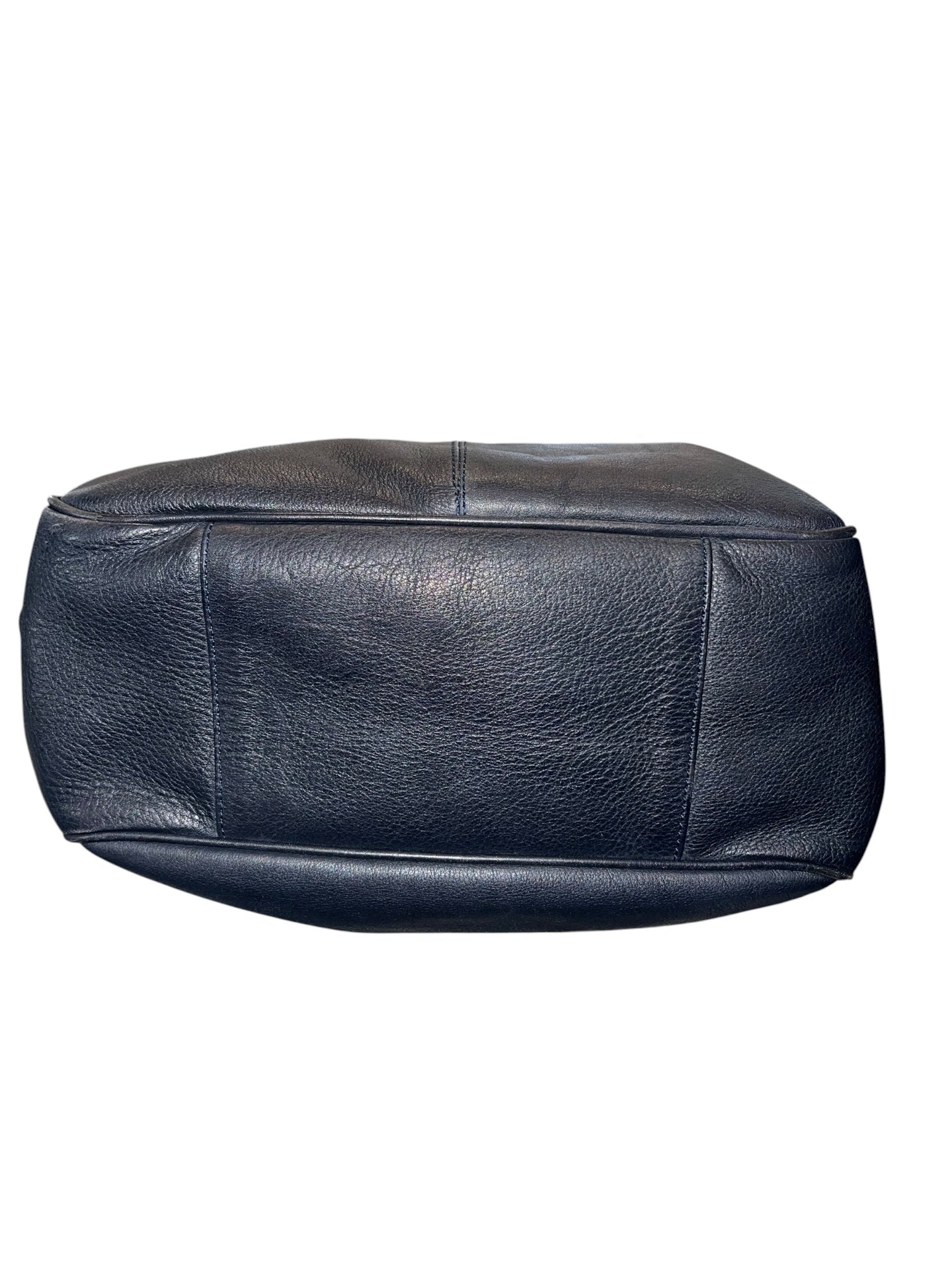 Pre-Loved BALLY Vintage Hobo-Bag navy