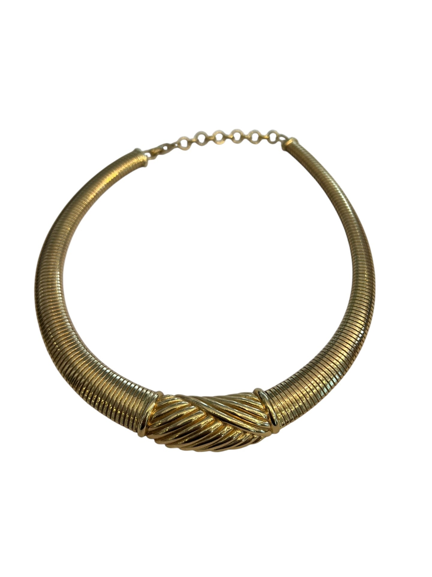 Pre-Loved Grossé Vintage Tubogas Collier Gold