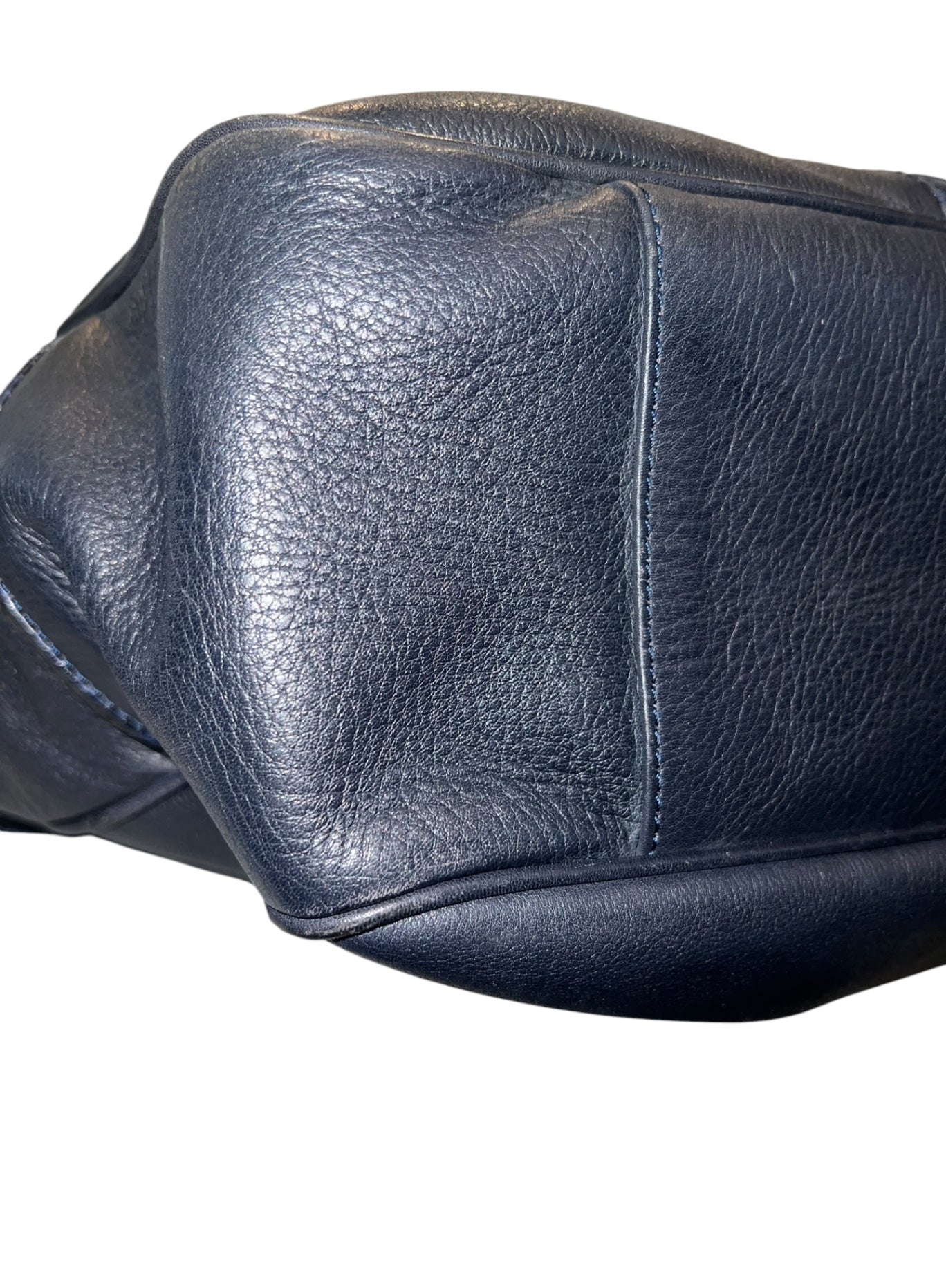 Pre-Loved BALLY Vintage Hobo-Bag navy
