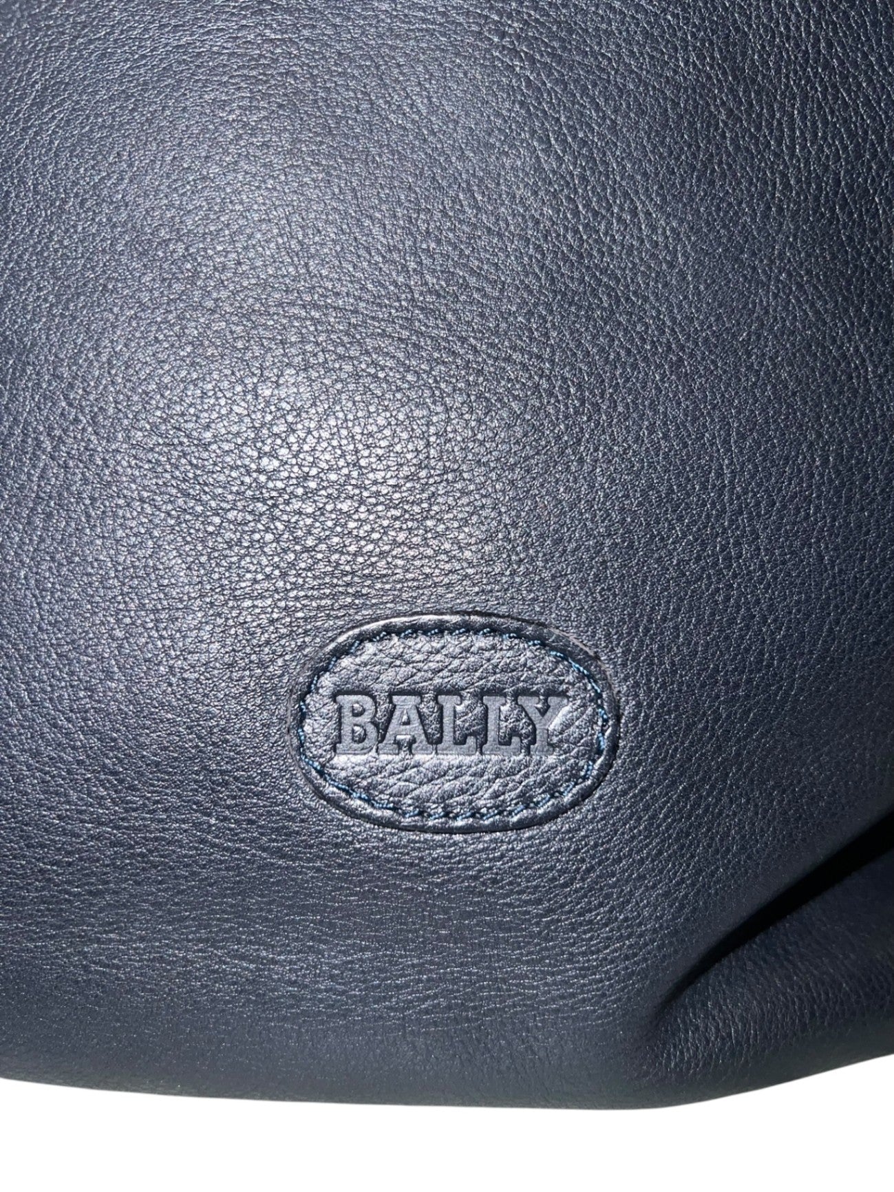 Pre-Loved BALLY Vintage Hobo-Bag navy