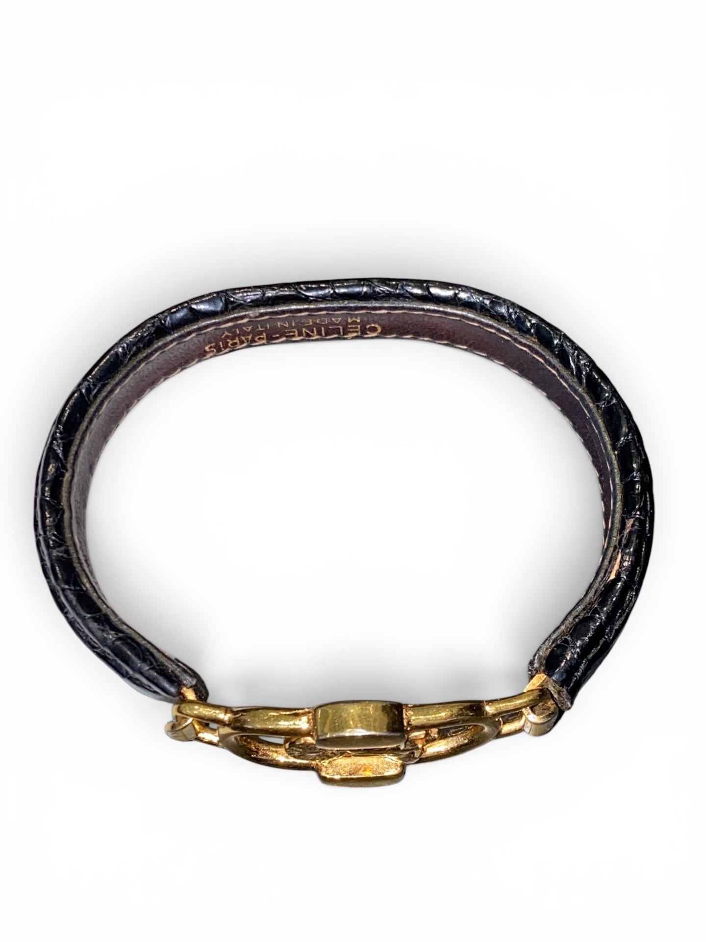 Pre-Loved Celine Vintage Horse Carriage Armband