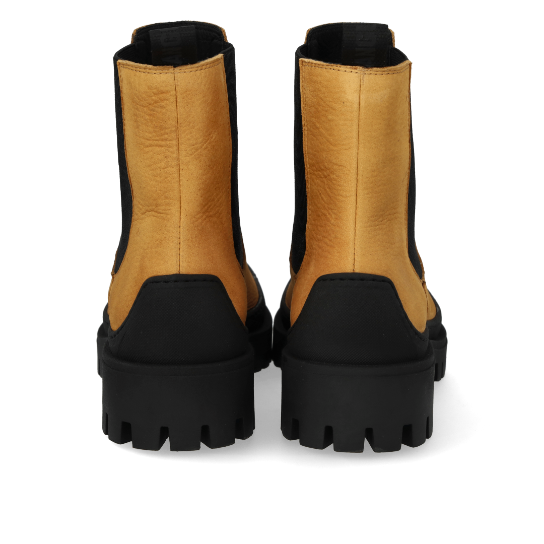 Angulus Chelsea Boot Camel/Schwarz