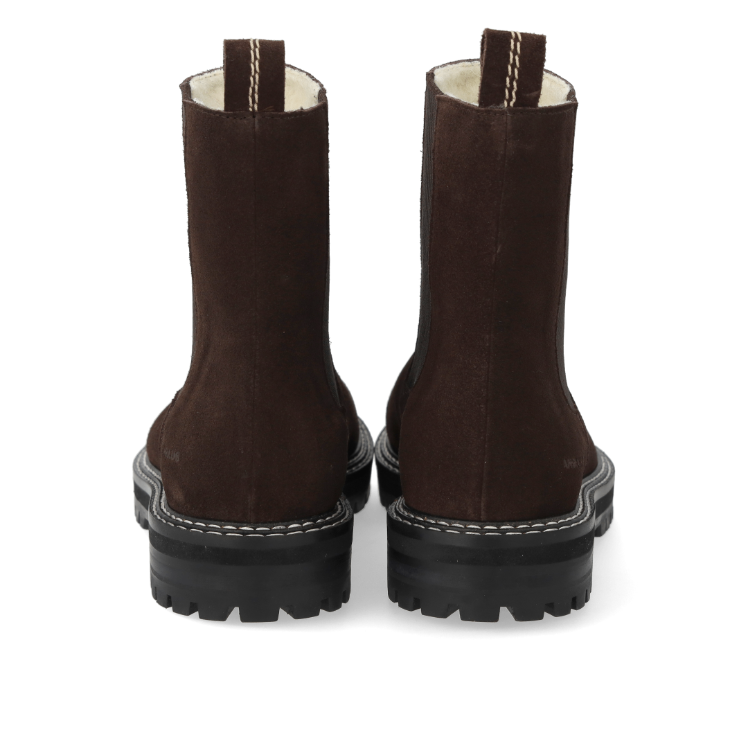 Angulus Chelsea Boot Merino Braun