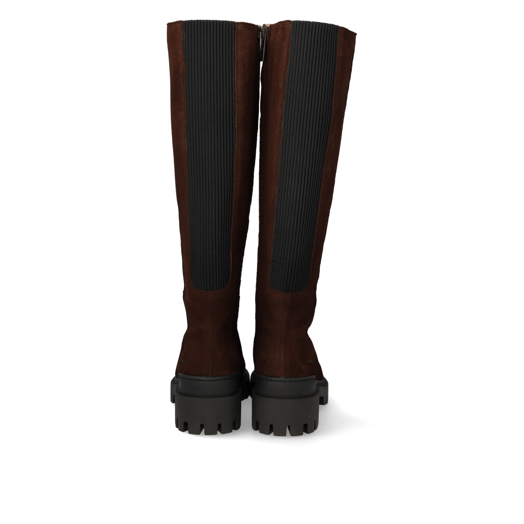 Angulus Stiefel mit hohem Schaft Braun/Schwarz