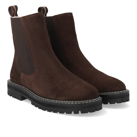 Angulus Chelsea Boot Merino Braun