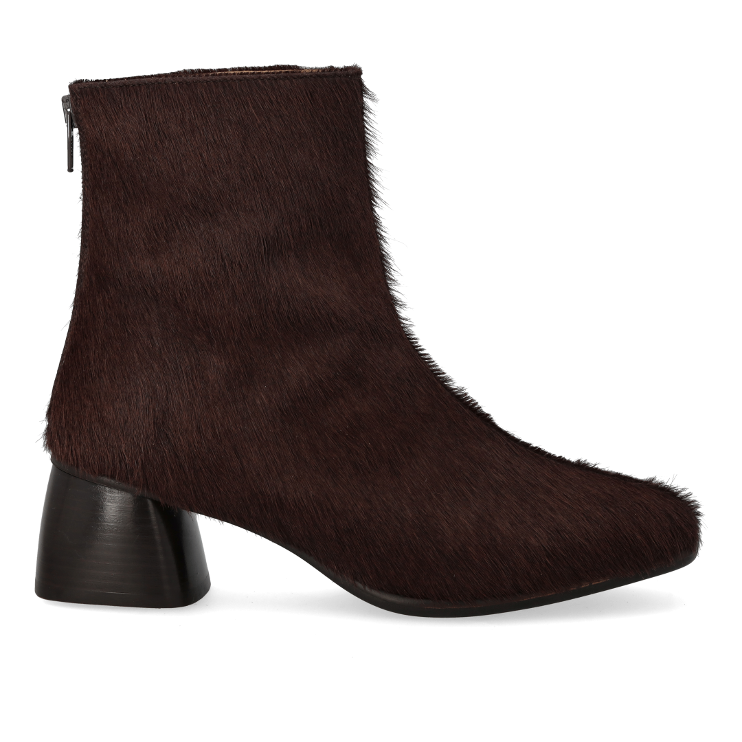 Angulus Pony Fur Boot Dunkelbraun