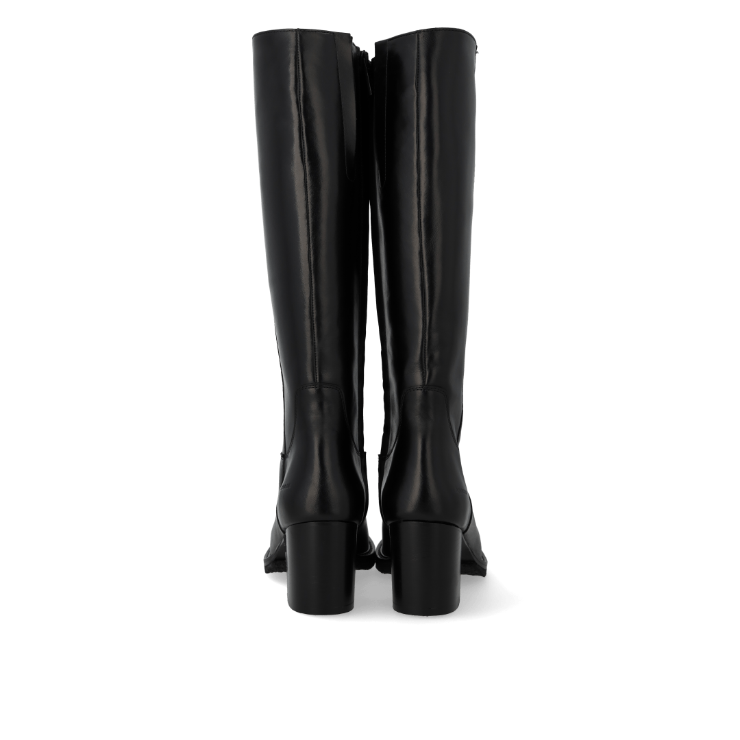 Angulus Stiefel mit hohem Schaft Schwarz
