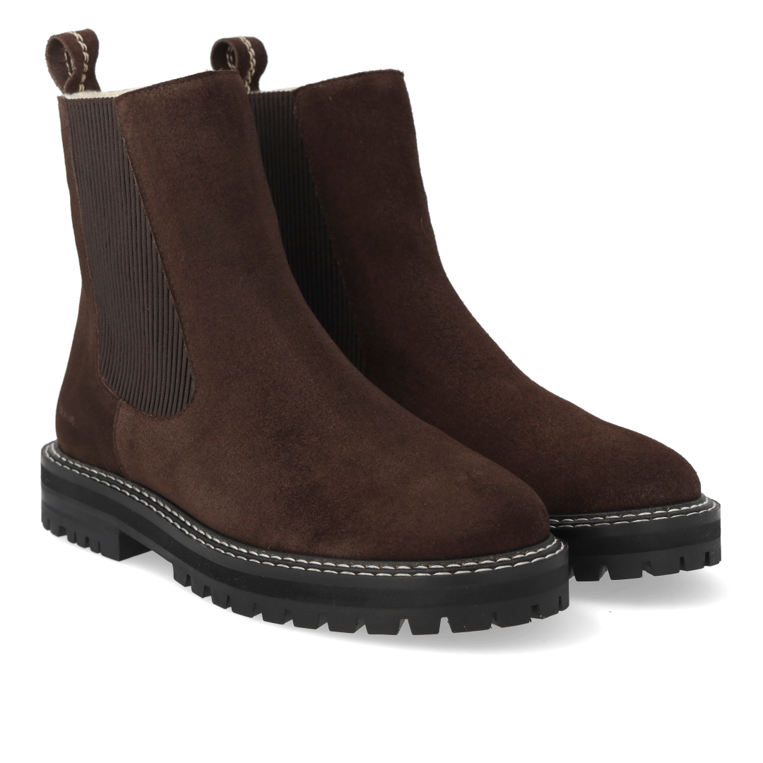Angulus Chelsea Boot Merino Braun