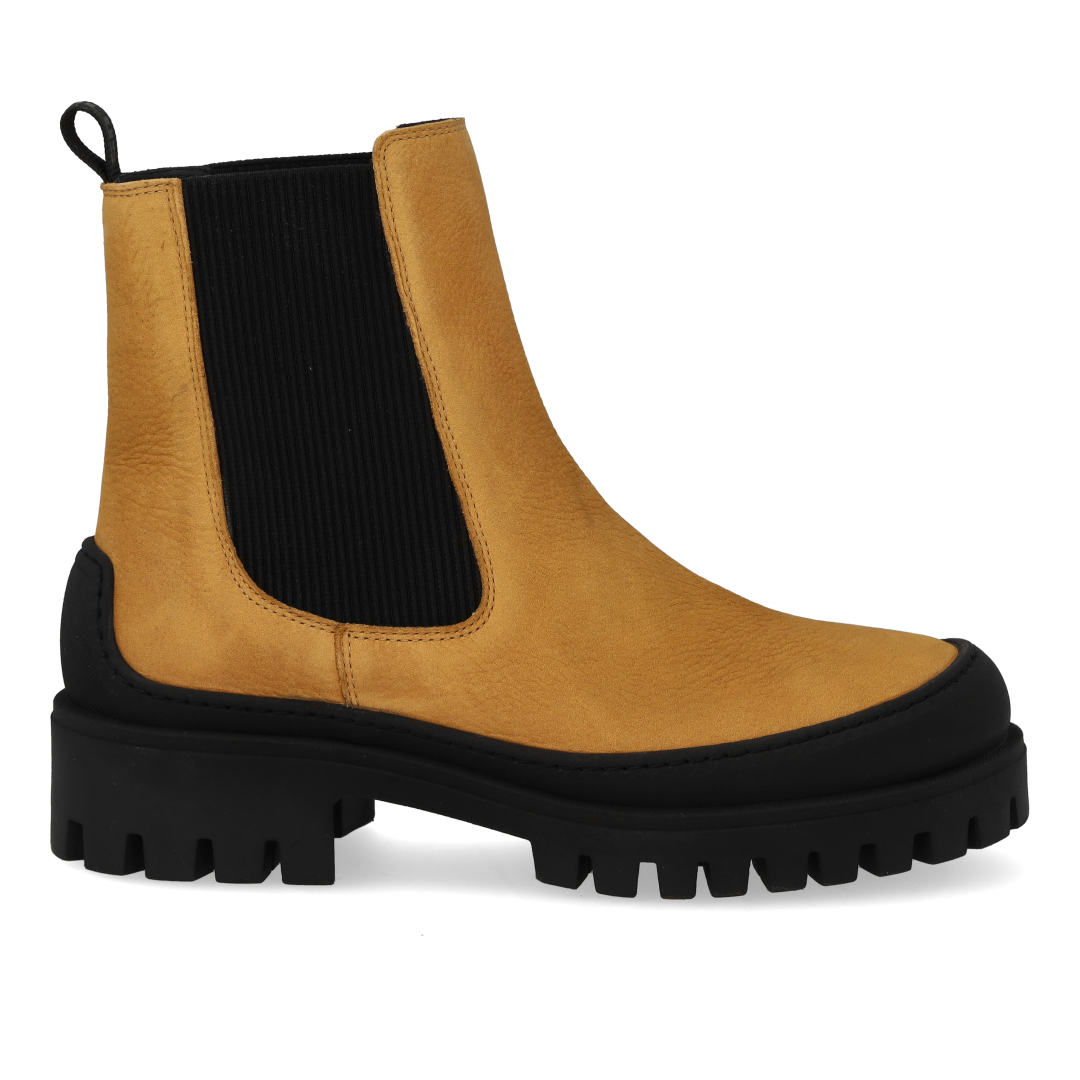 Angulus Chelsea Boot Camel/Schwarz