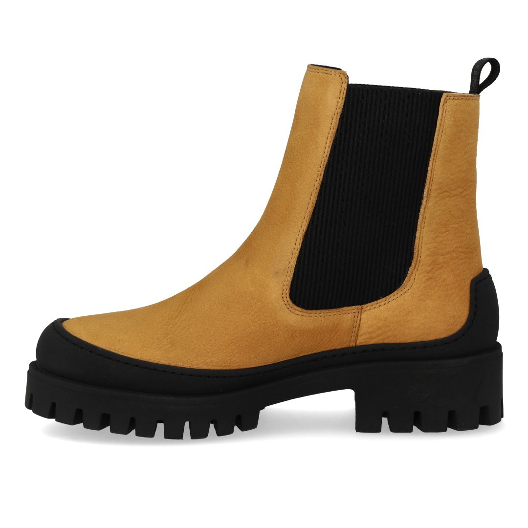 Angulus Chelsea Boot Camel/Schwarz