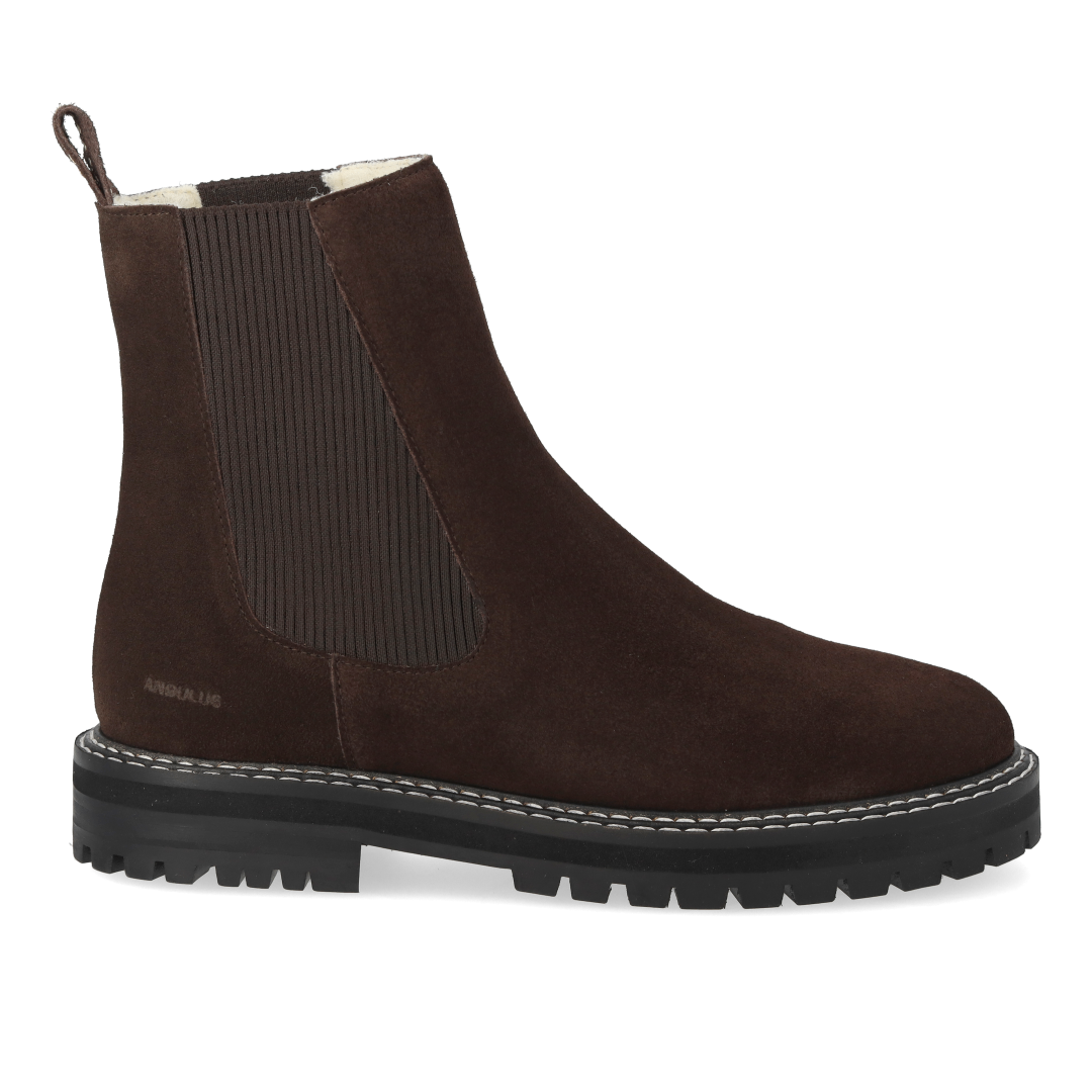 Angulus Chelsea Boot Merino Braun