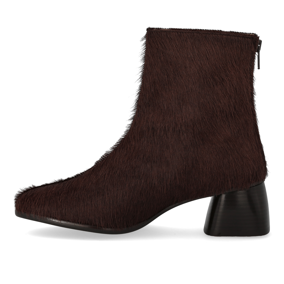 Angulus Pony Fur Boot Dunkelbraun