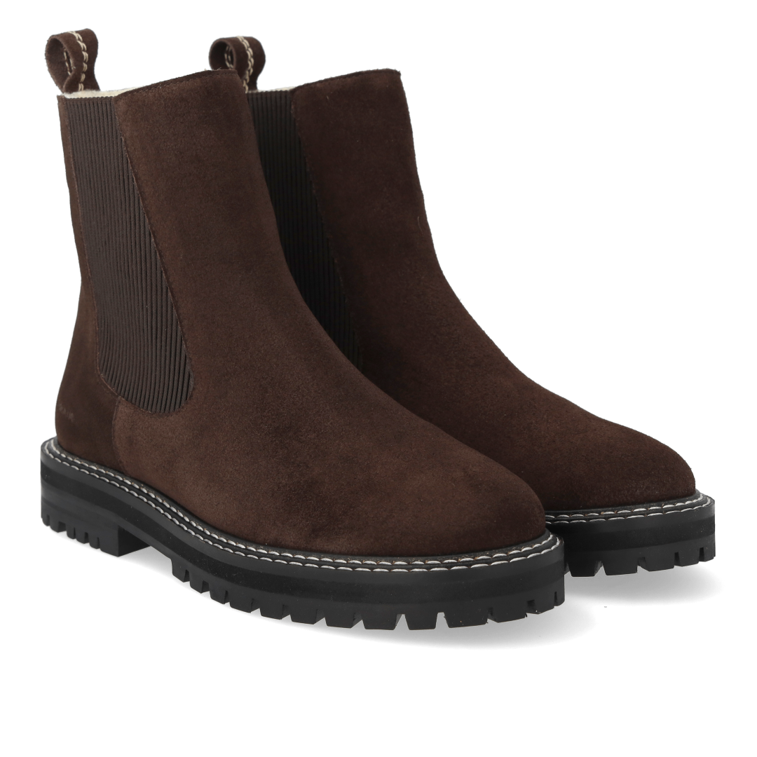 Angulus Chelsea Boot Merino Braun