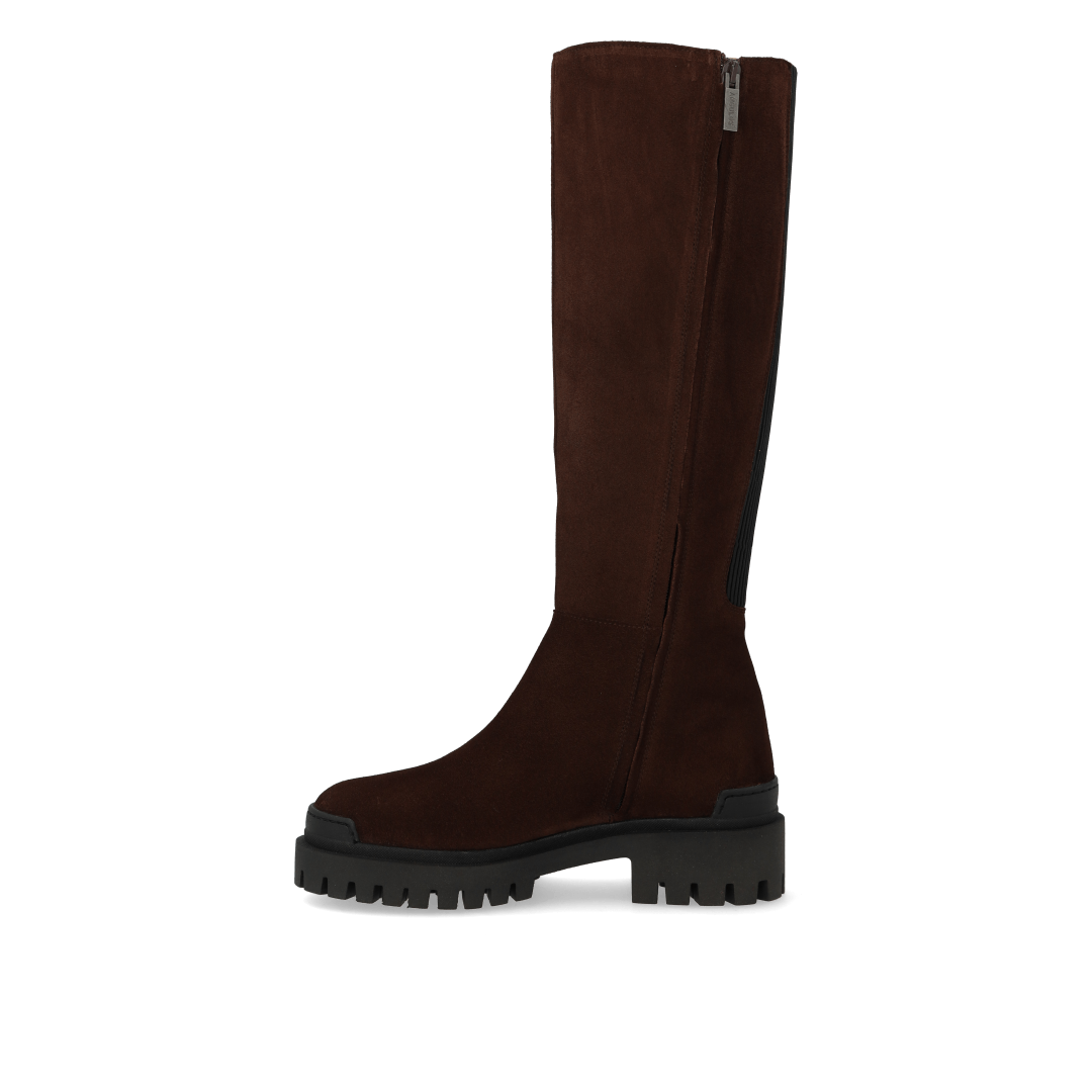 Angulus Stiefel mit hohem Schaft Braun/Schwarz