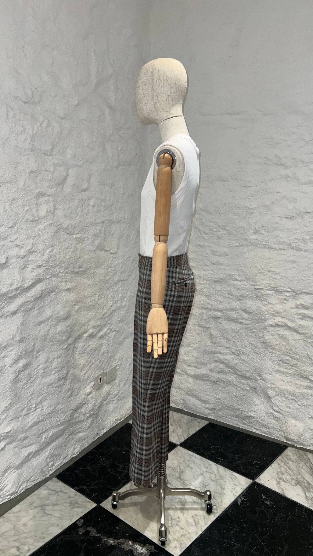 Pre-Loved Theory Glencheck-Hose
