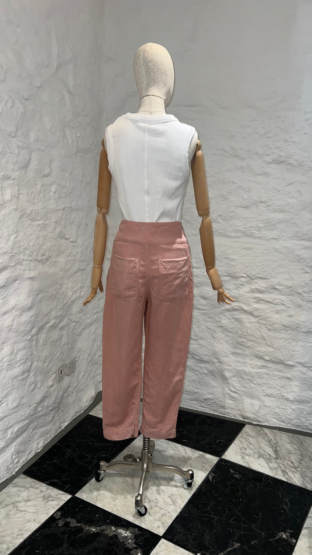 Pre-Loved Isabel Marant Étoile Cropped Jeans Rosé