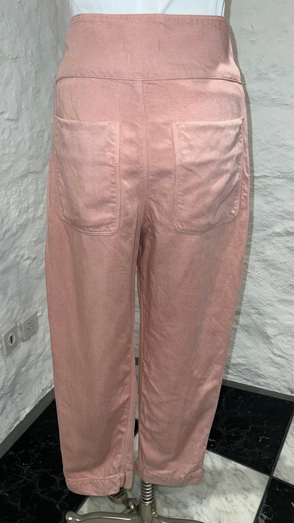 Pre-Loved Isabel Marant Étoile Cropped Jeans Rosé