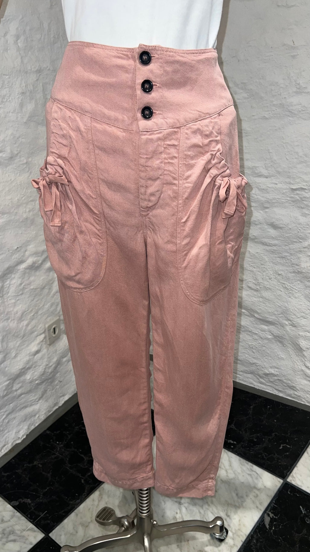 Pre-Loved Isabel Marant Étoile Cropped Jeans Rosé
