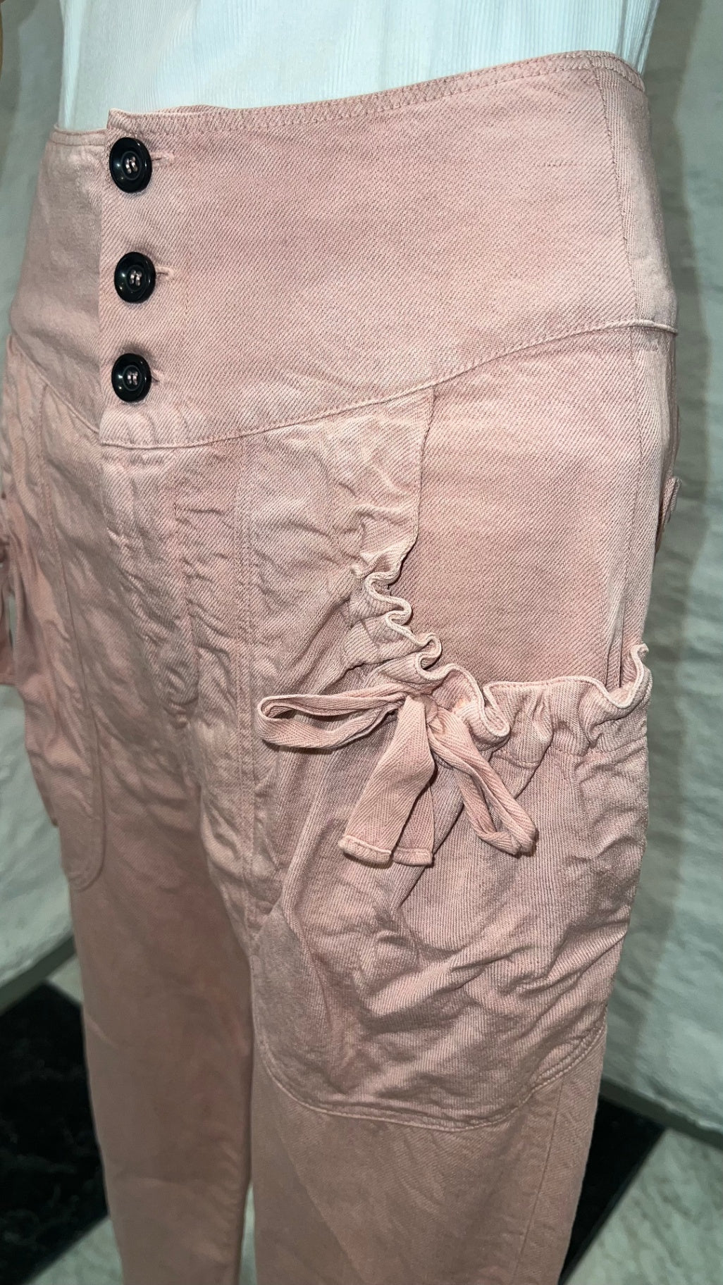 Pre-Loved Isabel Marant Étoile Cropped Jeans Rosé