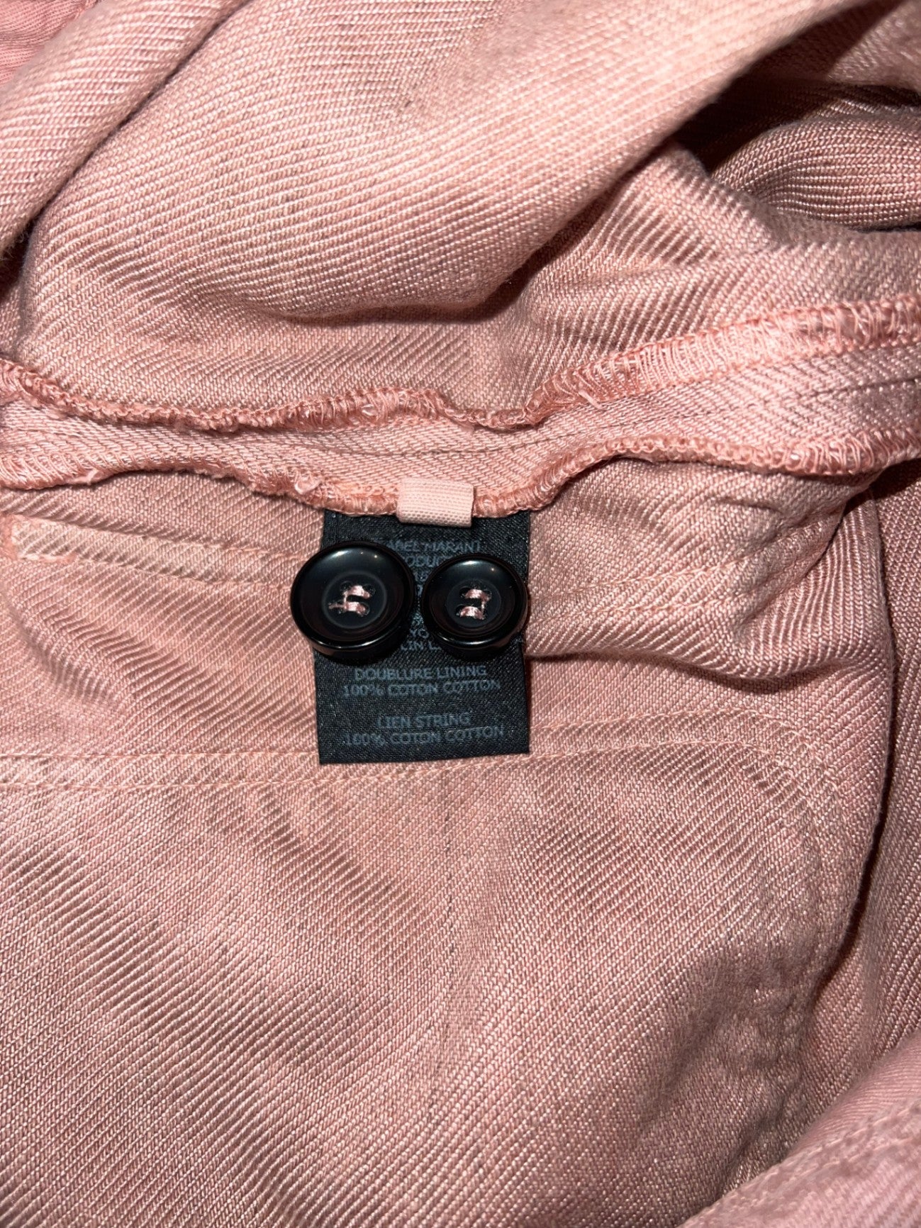 Pre-Loved Isabel Marant Étoile Cropped Jeans Rosé