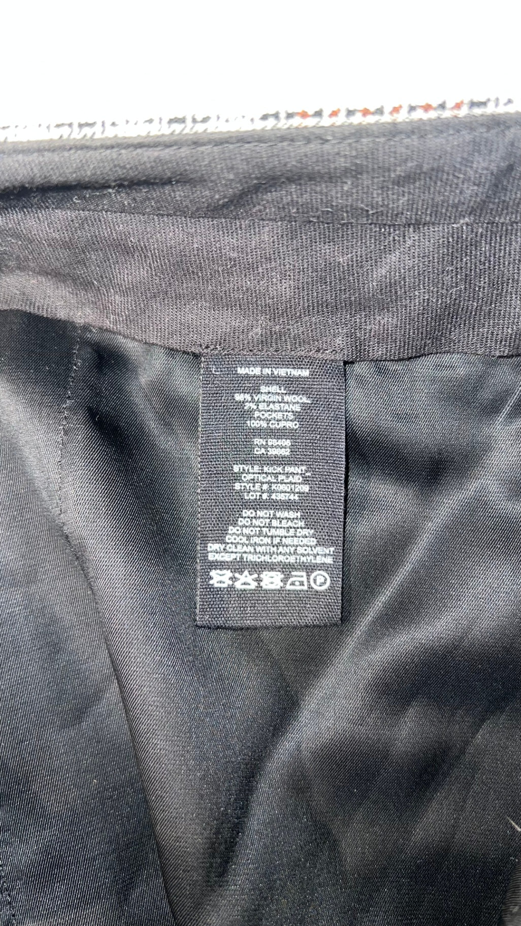 Pre-Loved Theory Glencheck-Hose