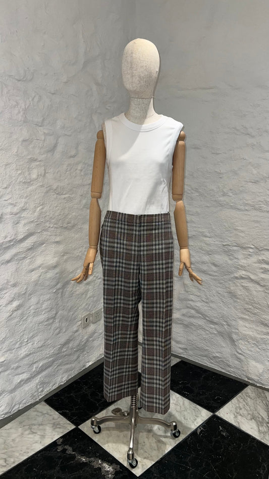 Pre-Loved Theory Glencheck-Hose