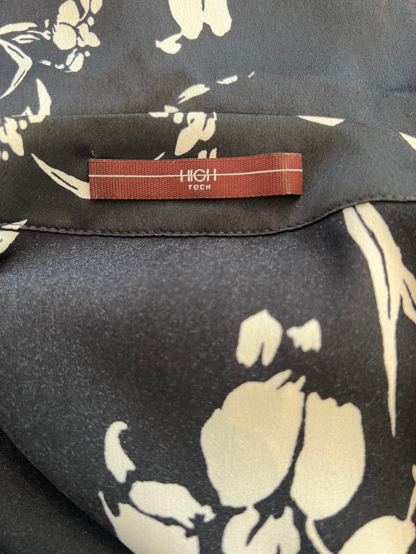 Pre-Loved High Tech Cropped Floralbluse
