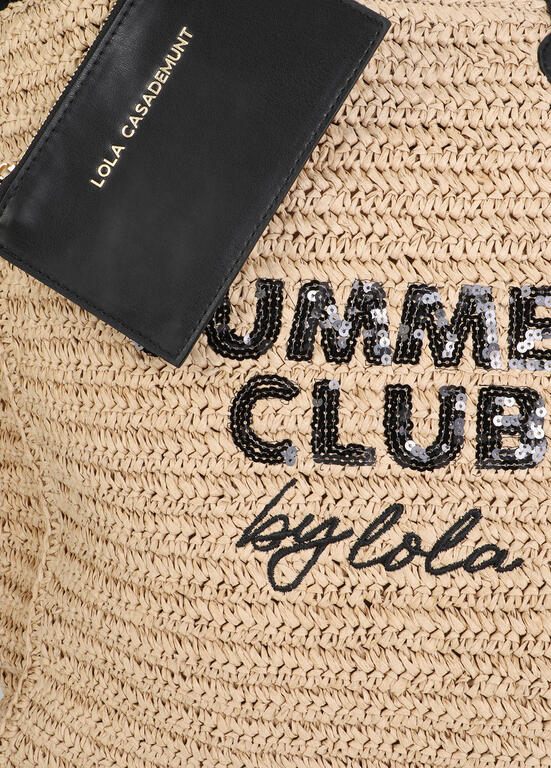 Lola Casademunt Summer Club Raffia Bag