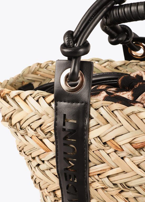 Lola Casademunt Mini Basket mit perforiertem Logo-Griff