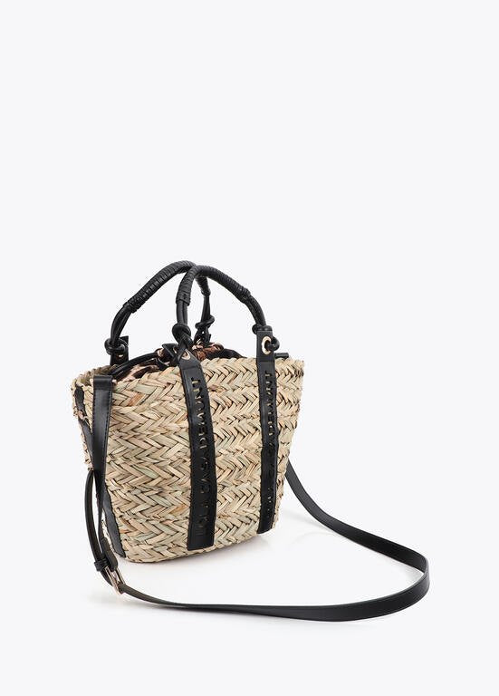 Lola Casademunt Mini Basket mit perforiertem Logo-Griff