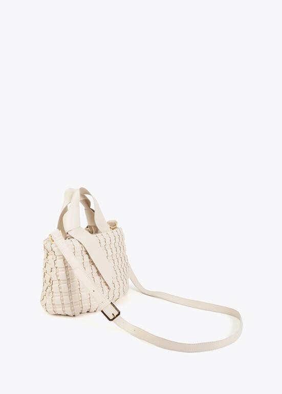 Lola Casademunt Geflochtene Tasche mit Schleife