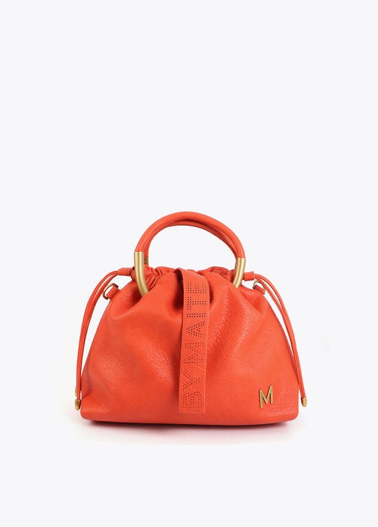 Lola Casademunt Runde Kunstledertasche mit Henkel