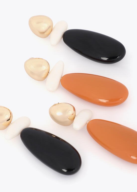 Lola Casademunt Bicolor Resin Ohrringe