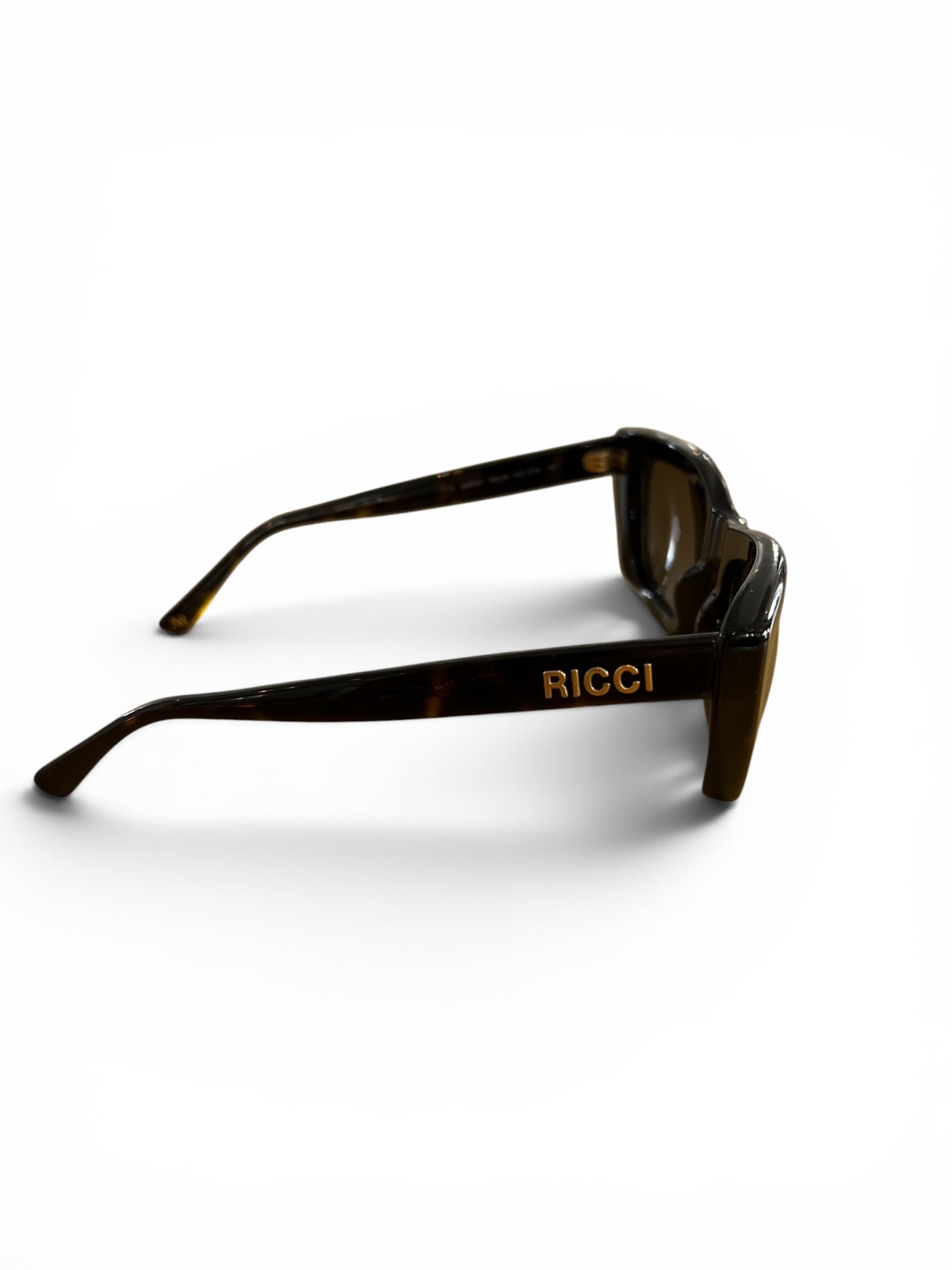 Pre-Loved Nina Ricci Sonnenbrille Havanna inkl. Etui