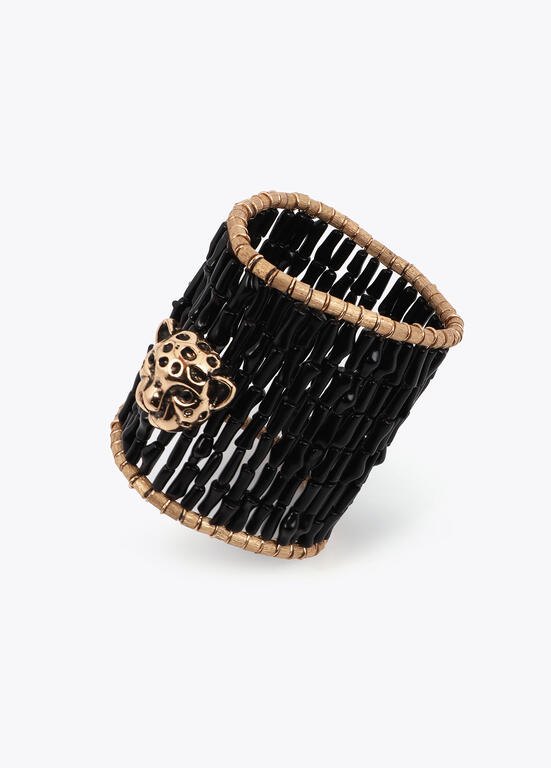 Lola Casademunt Elastisches Leopard-Armband