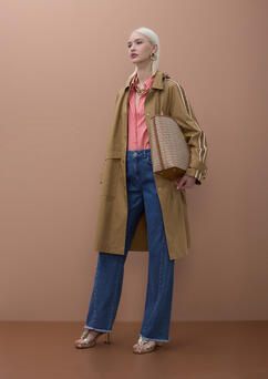 Lola Casademunt Oversized Trenchcoat mit Tapes