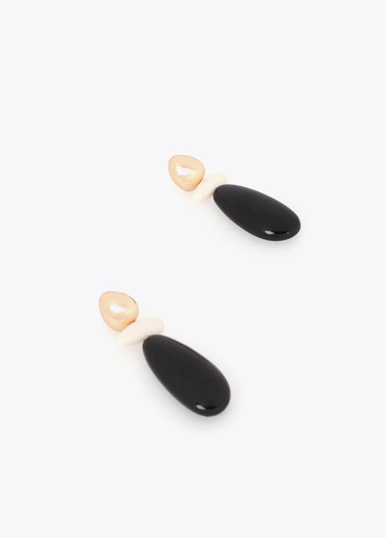 Lola Casademunt Bicolor Resin Ohrringe