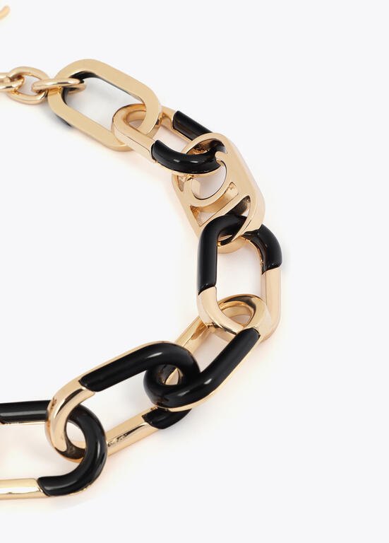 Lola Casademunt Gold-Acryl Ketten-Collier