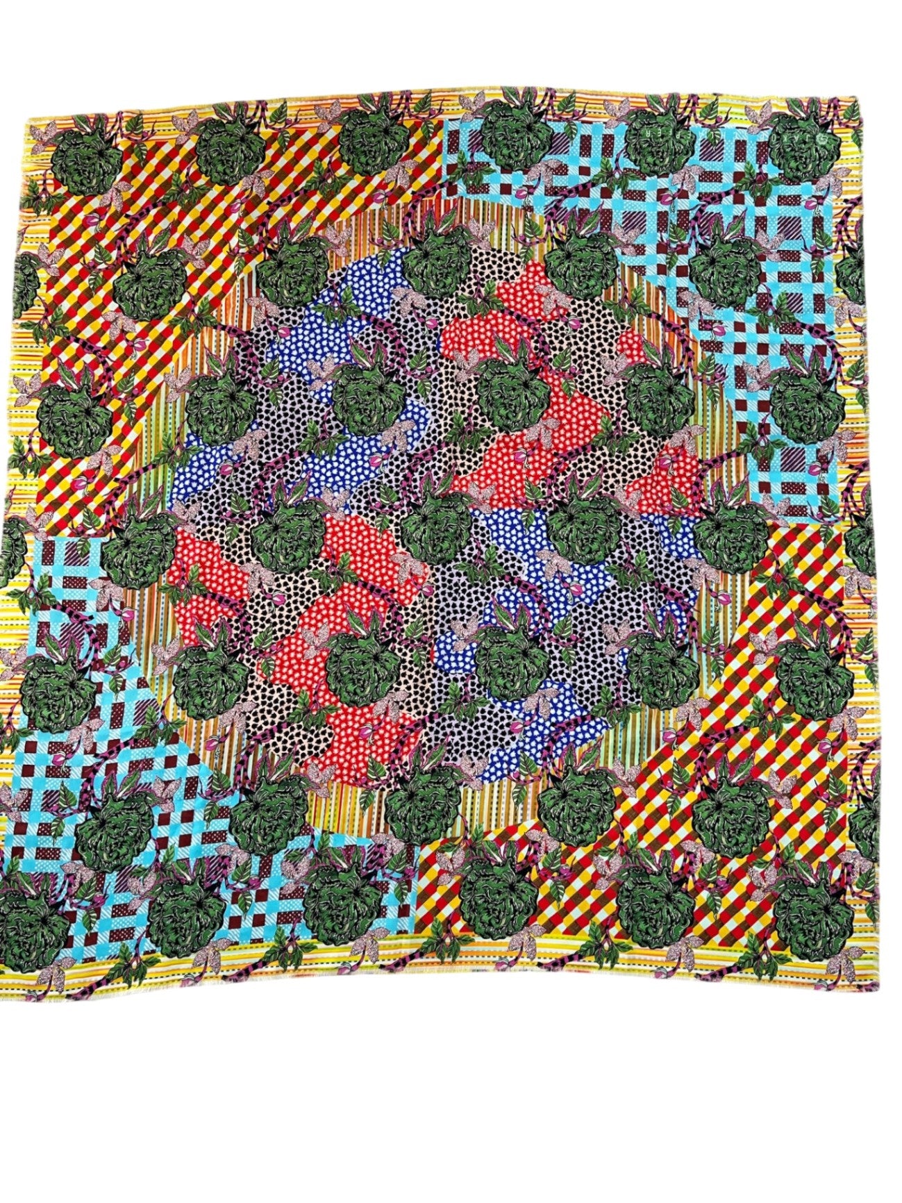 Pre-Loved Jakob Schlaepfer Print-Foulard