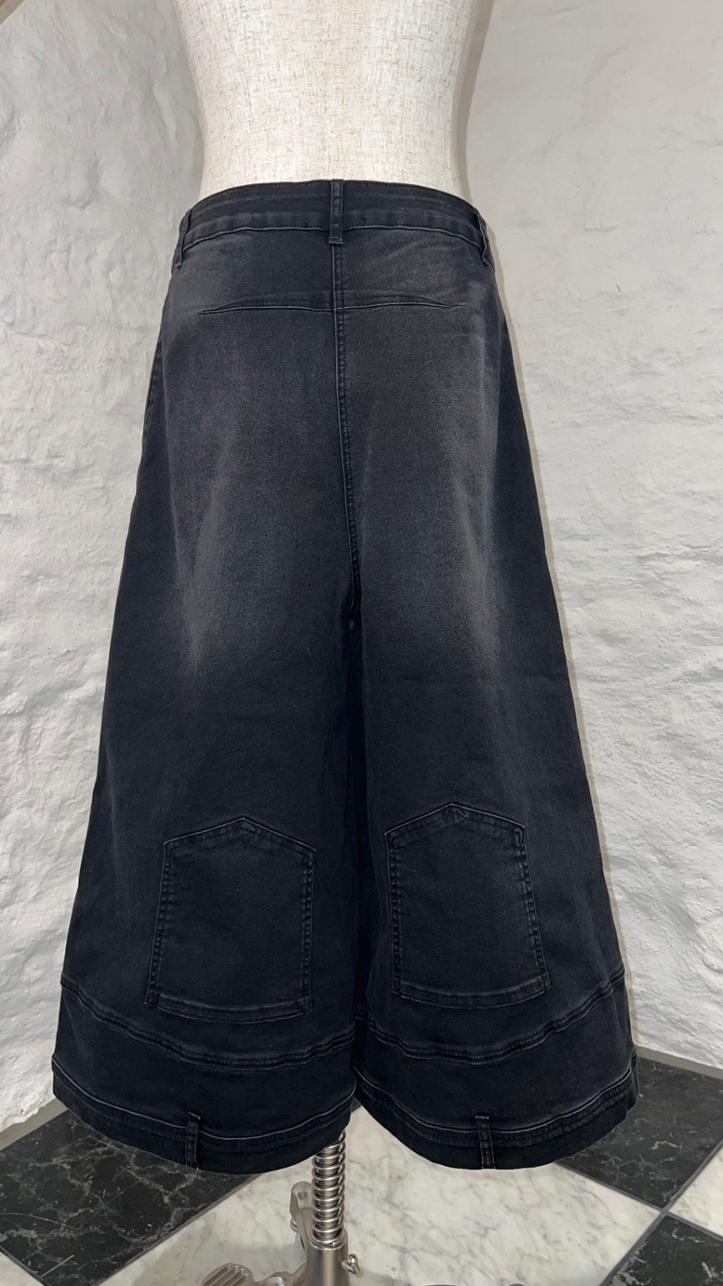 Pre-Loved PLÜ Cargo Upside Down Bermuda Shorts
